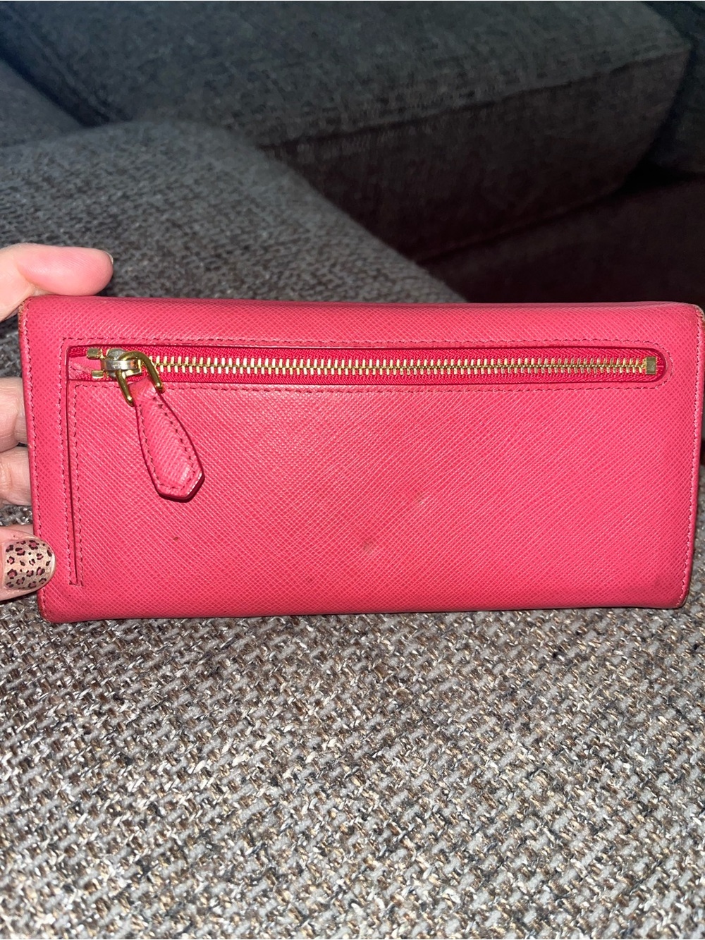 Prada Wallet In Pink Peony - Picture 10 of 10